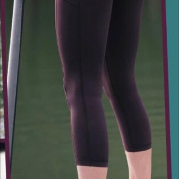 Zyia!! Wine Brilliant High Rise Capri! Like new! Size 12 - Picture 7 of 8